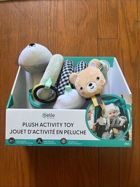Belle Plush Activity Toy